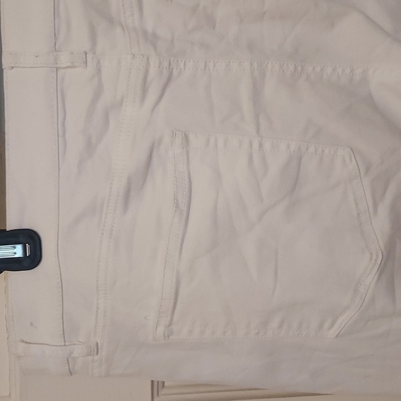 Loft White Jeans with Blue Side Stripe - Picture 13 of 14